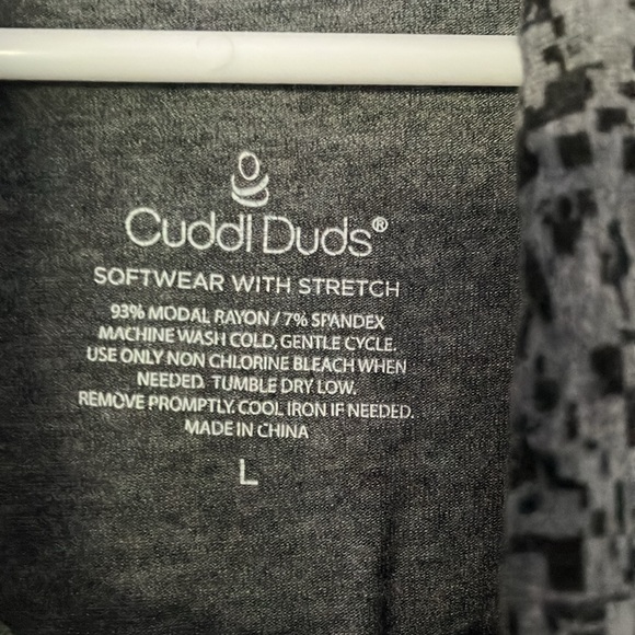 Cuddl Duds Cowl Neck Top/Dress - Picture 3 of 7